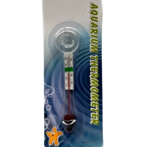 Termómetro de vidrio para acuario